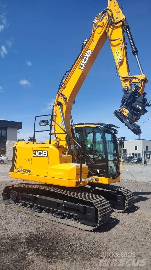 JCB 140 X Vikšriniai ekskavatoriai