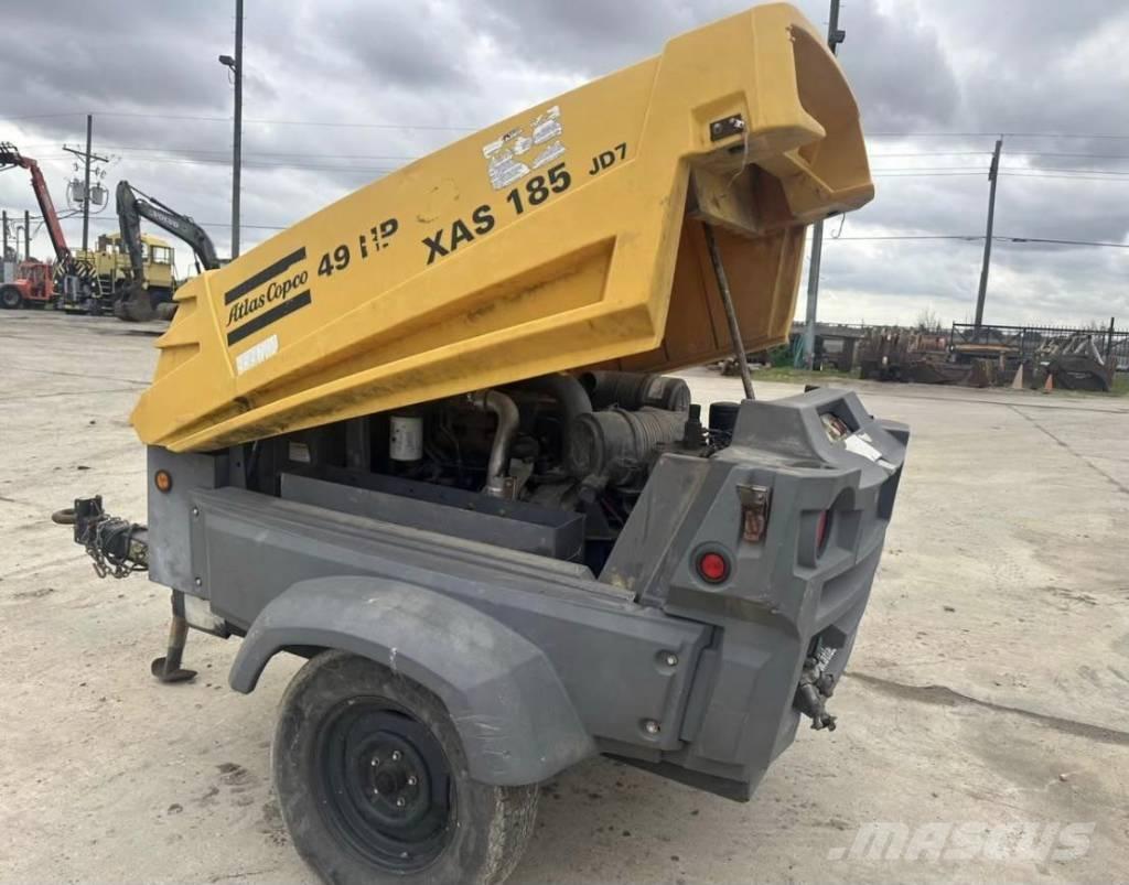 Atlas Copco 185 CFM Kompresoriai