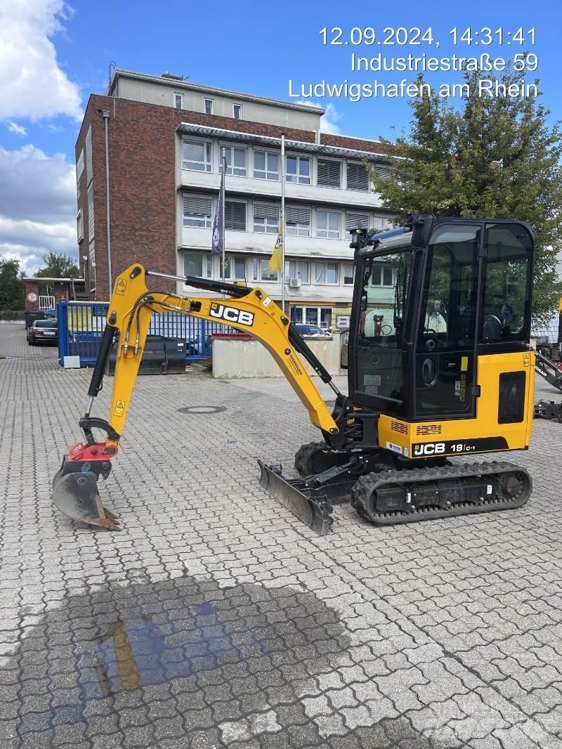 JCB 19C-1 Mini ekskavatoriai < 7 t
