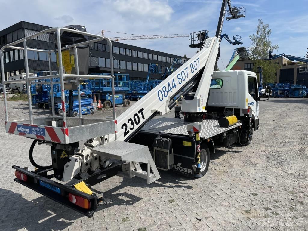 GSR B 230 T Ant vilkikų montuojamos kėlimo platformos