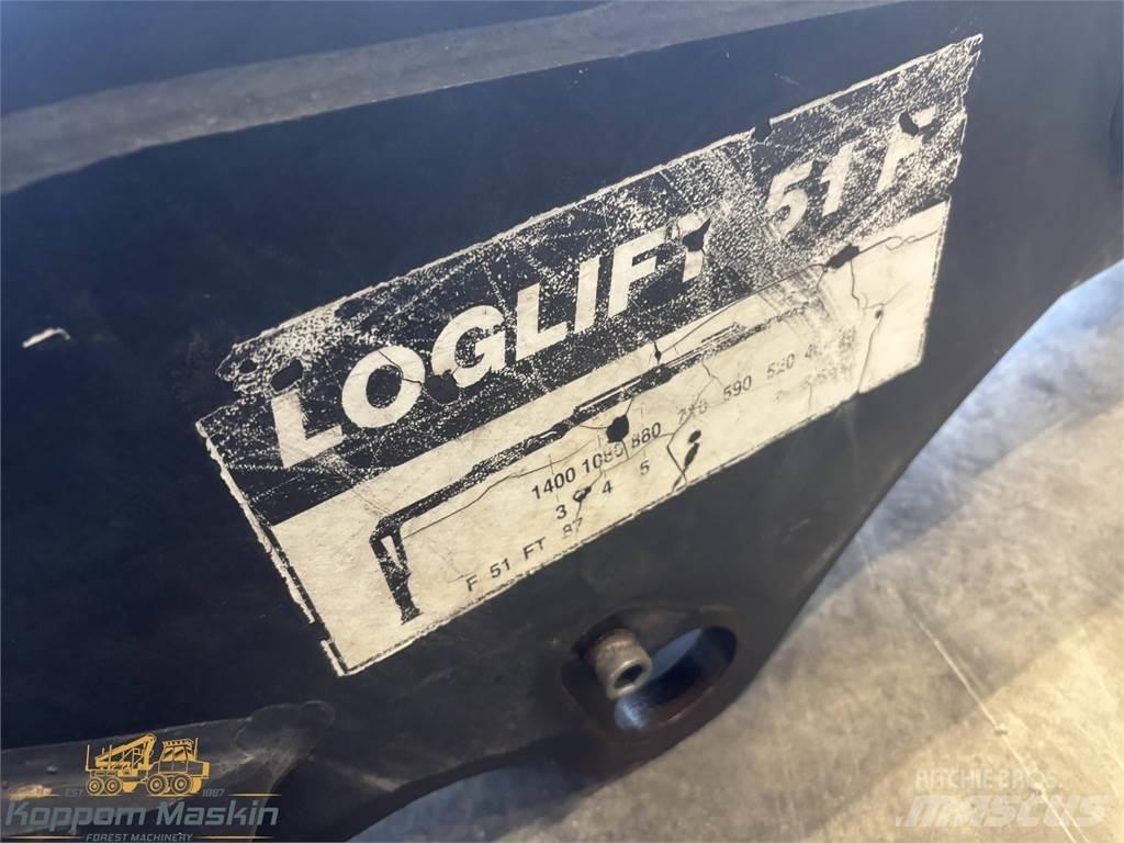 Loglift 51F Medienos transportavimo mašinų kranai
