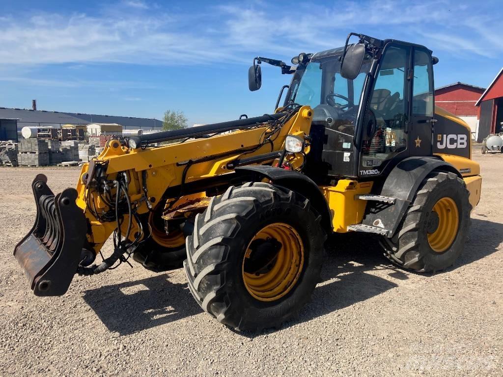 JCB TM 320 S Teleskopiniai krautuvai žemės ūkiui