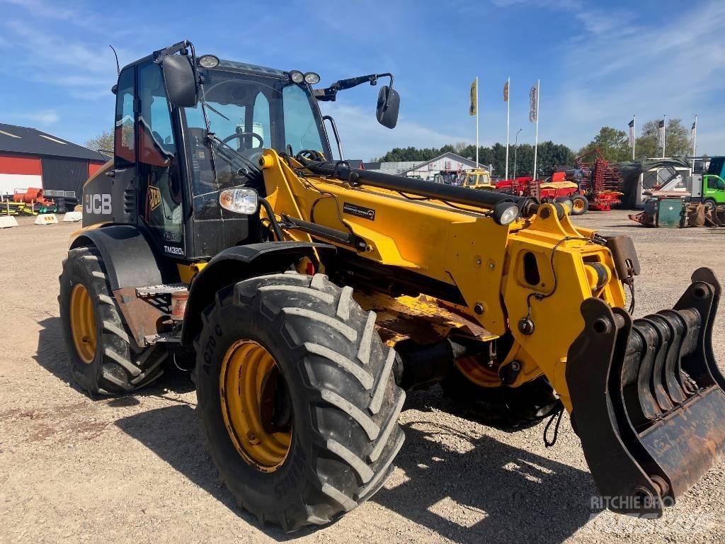 JCB TM 320 S Teleskopiniai krautuvai žemės ūkiui