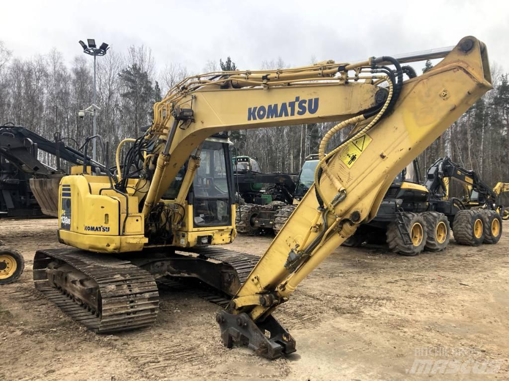 Komatsu PC 138 US-8 Vikšriniai ekskavatoriai
