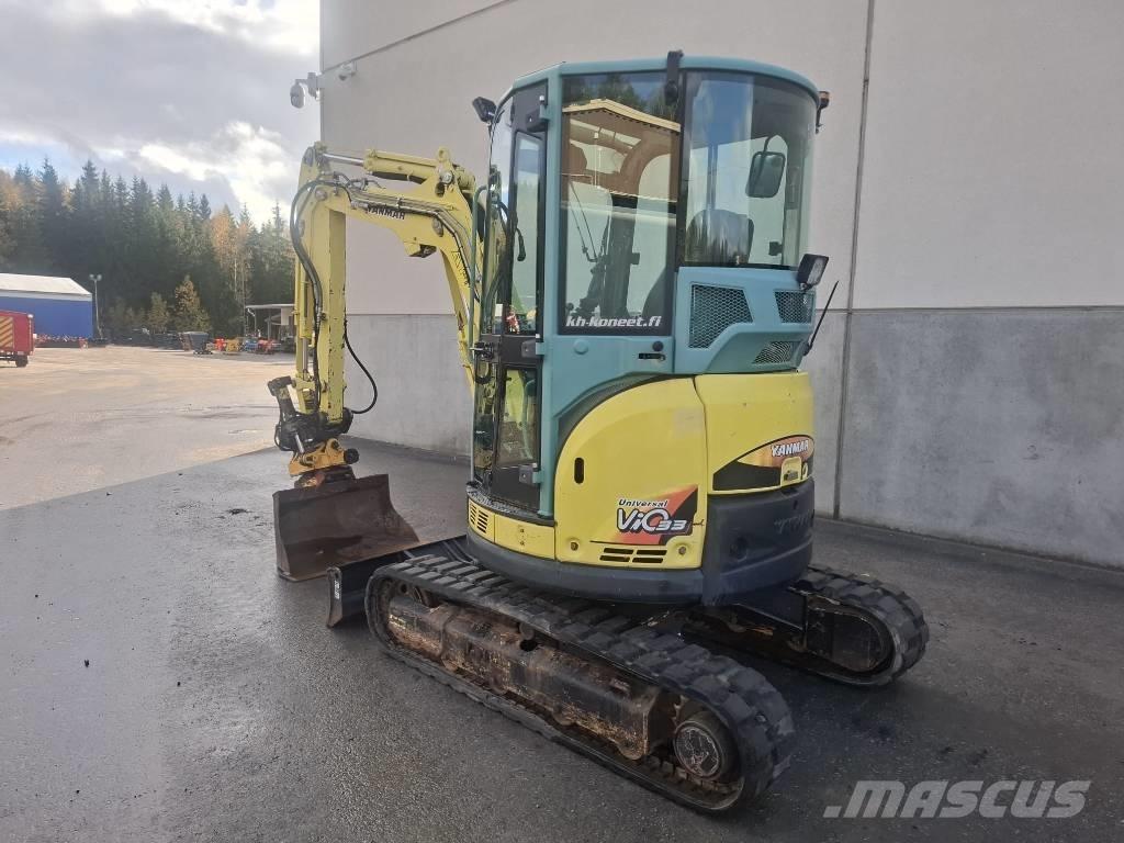 Yanmar Vio 33 U Mini ekskavatoriai < 7 t