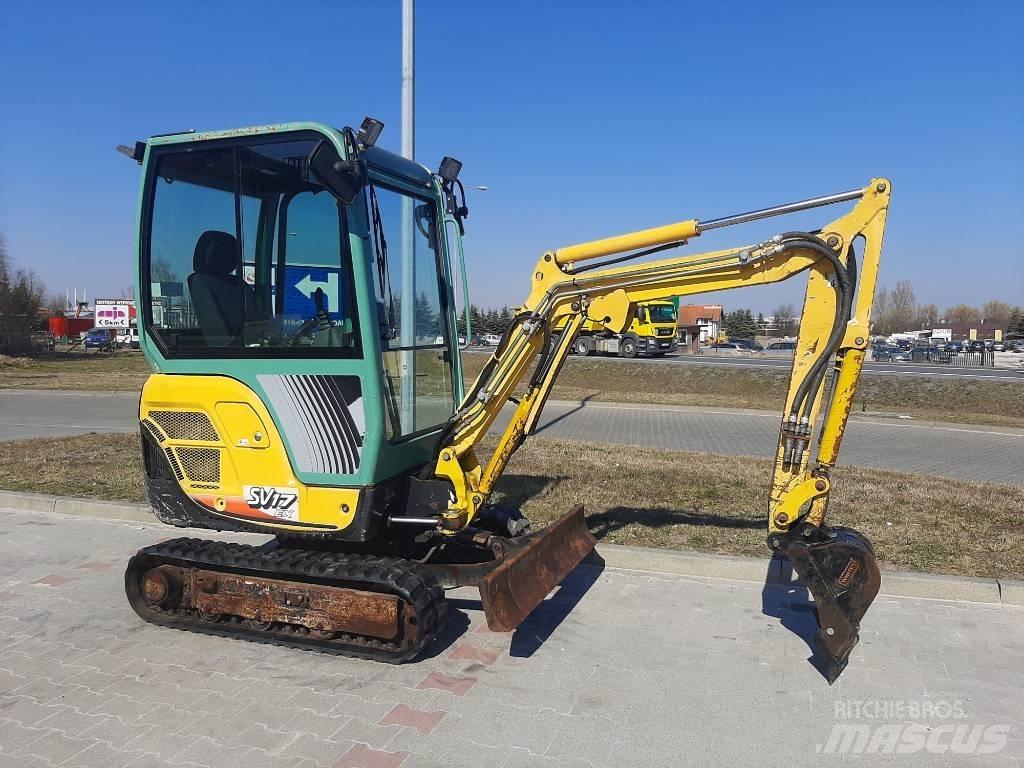 Yanmar SV 17 EX Mini ekskavatoriai < 7 t
