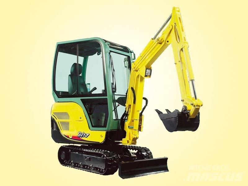 Yanmar SV 17 EX Mini ekskavatoriai < 7 t