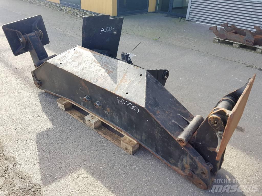 CAT M315C Outriggers Važiuoklė ir suspensija