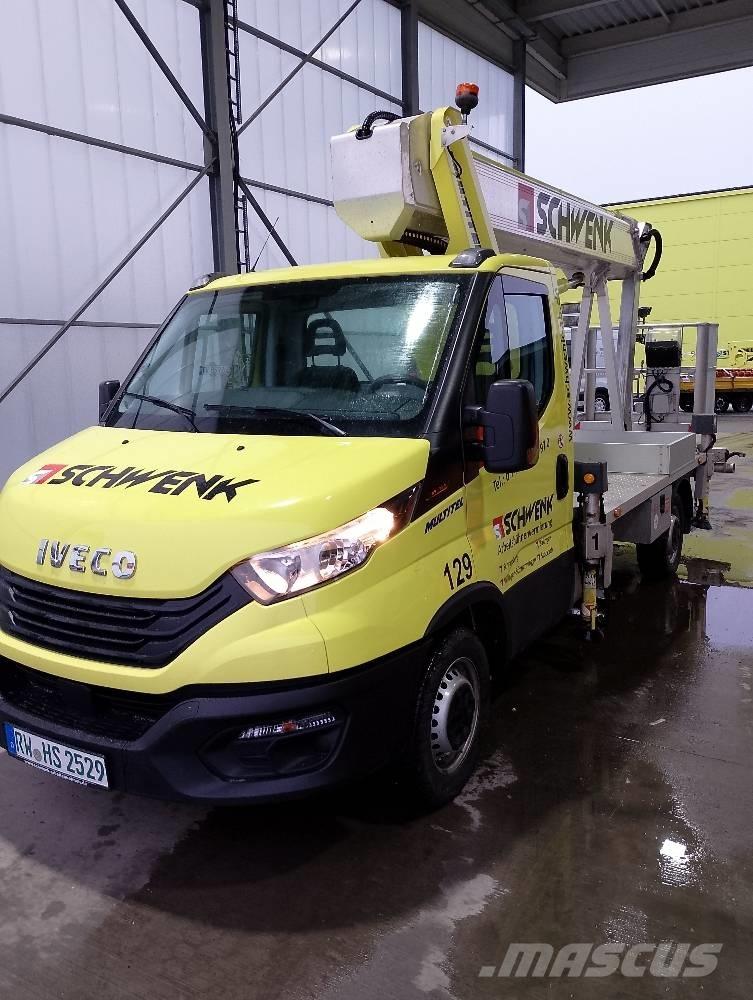 Multitel MJE 250 3.5 Ant vilkikų montuojamos kėlimo platformos