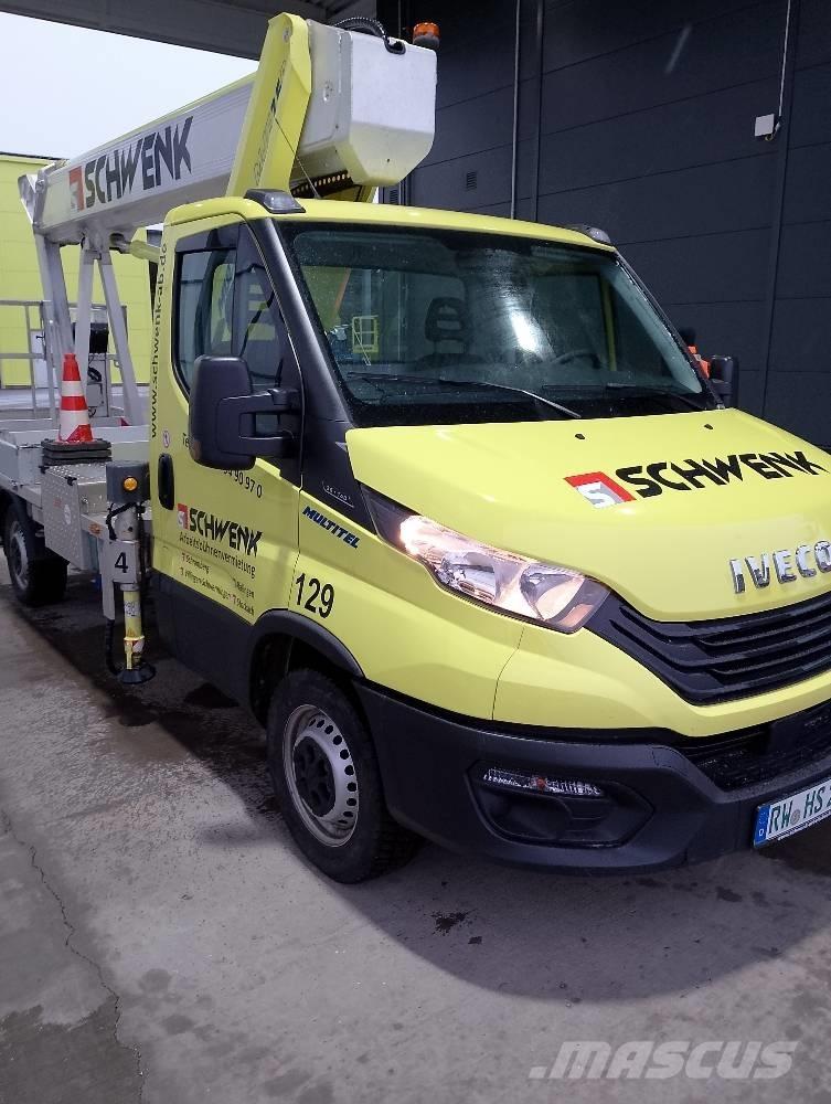 Multitel MJE 250 3.5 Ant vilkikų montuojamos kėlimo platformos