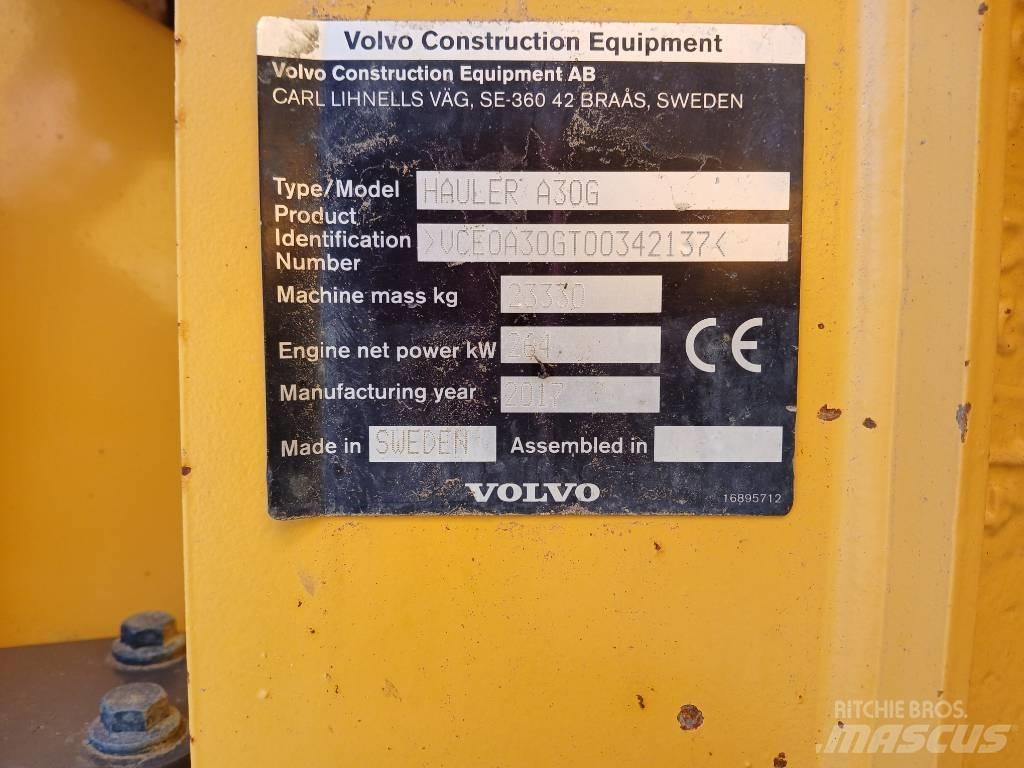 Volvo A 30 G Karjeriniai savivarčiai