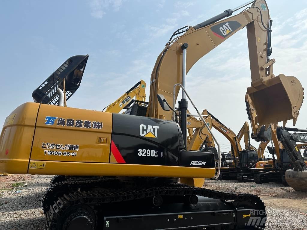 CAT 329 D Vikšriniai ekskavatoriai