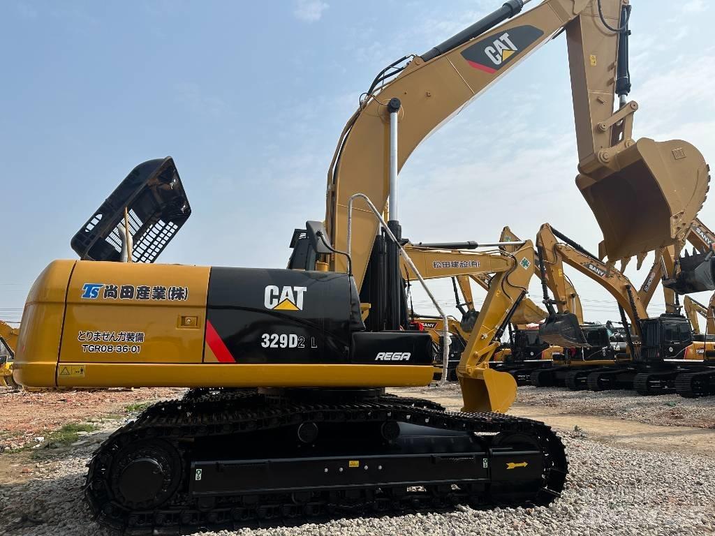 CAT 329 D Vikšriniai ekskavatoriai