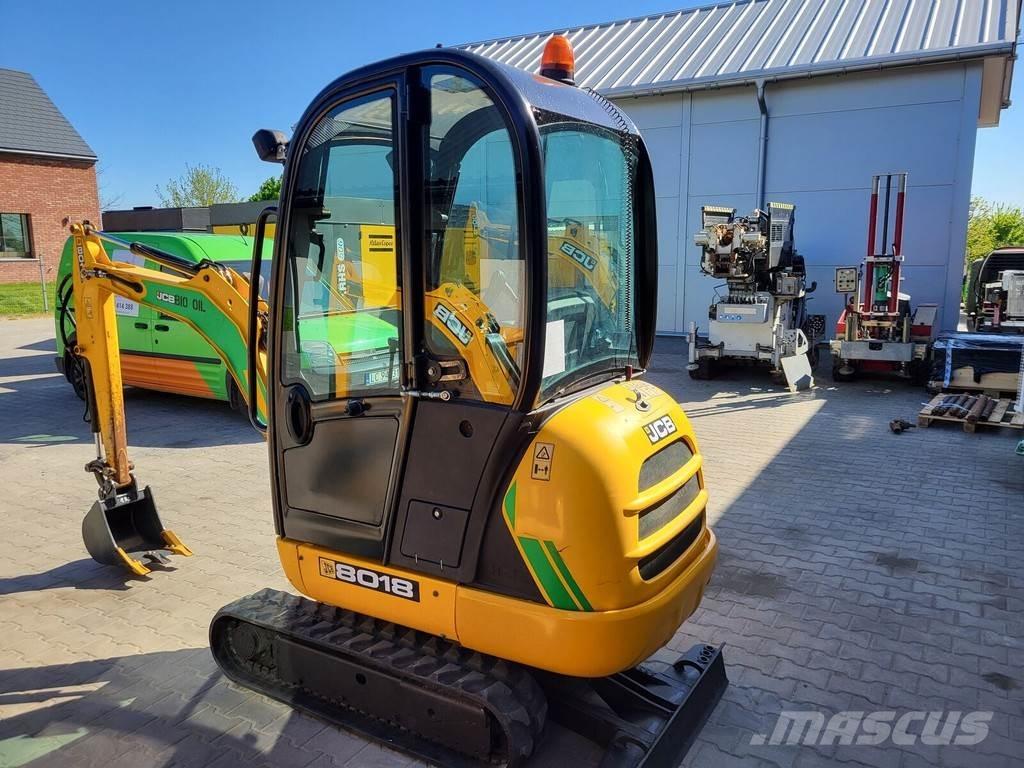 JCB 8018 CTS Mini ekskavatoriai < 7 t