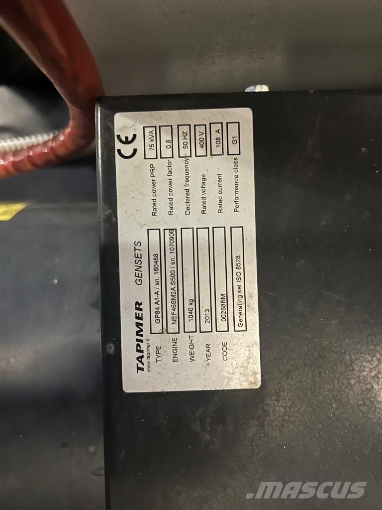 Genset GP84 75KVA Dyzeliniai generatoriai