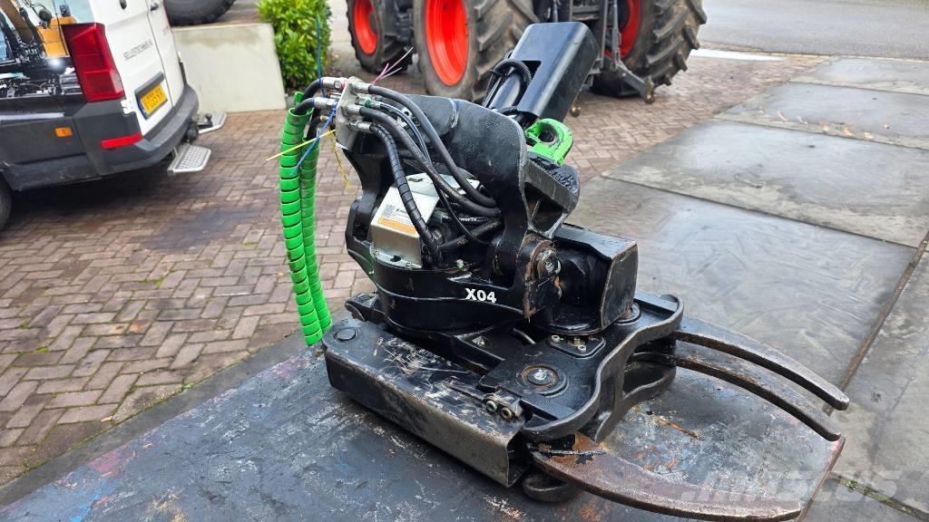 Steelwrist X04 Sukimo įrenginiai