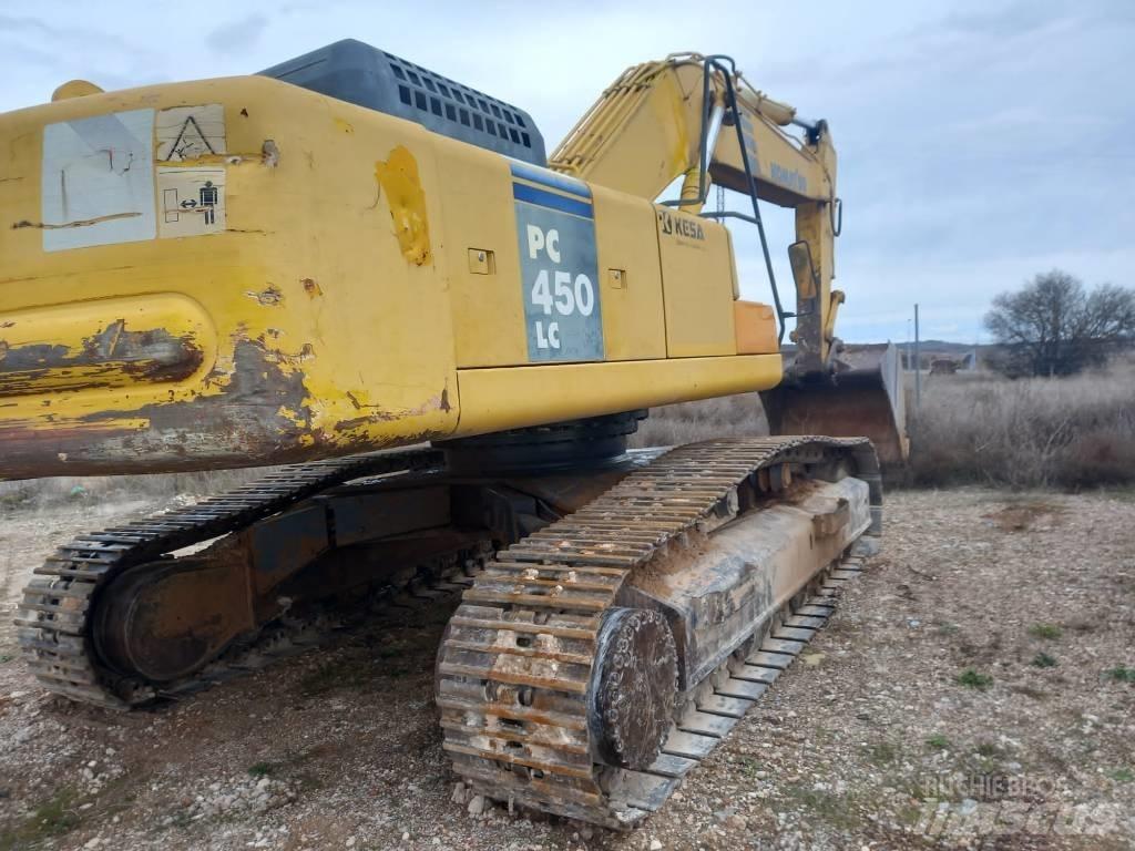 Komatsu PC450LC Vikšriniai ekskavatoriai