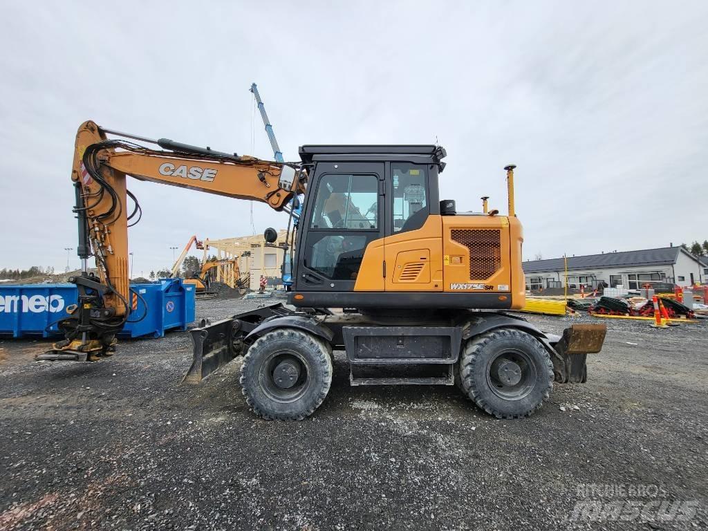 CASE WX 175 Ratiniai ekskavatoriai