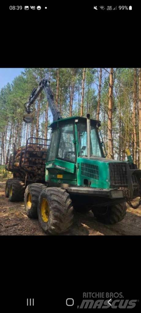 Timberjack 810 B Naudoti miškovežiai (Forvarderiai)