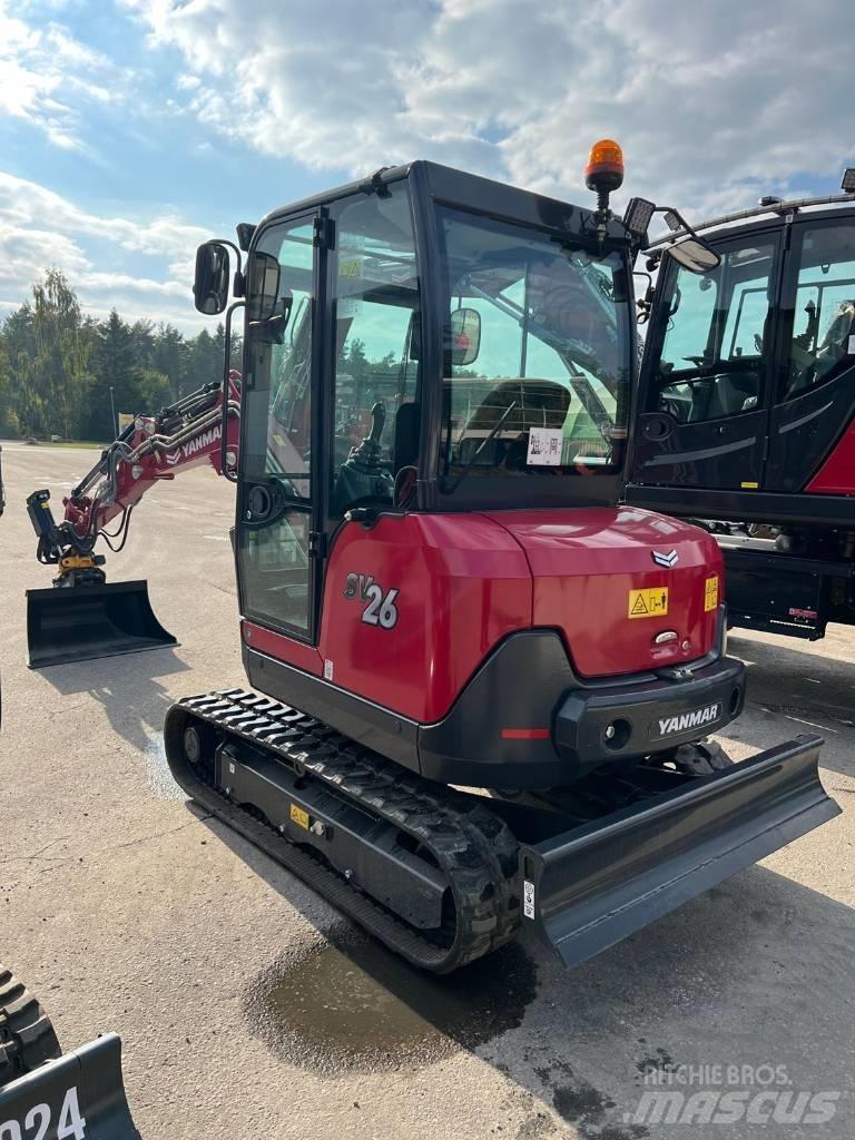 Yanmar SV 26 Mini ekskavatoriai < 7 t