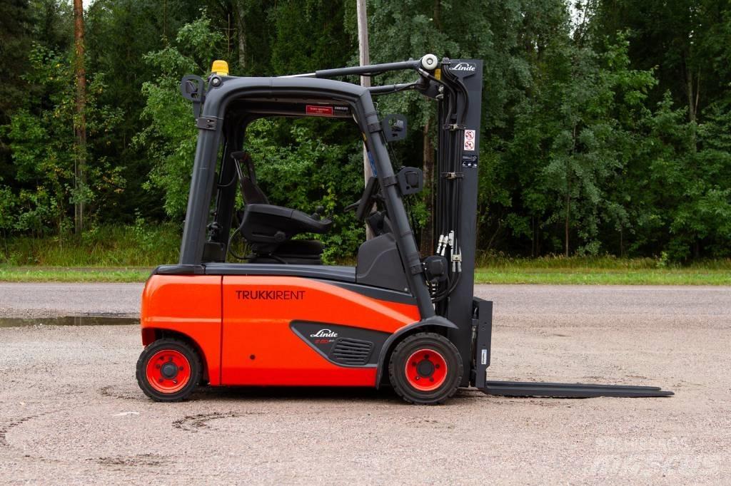 Linde E20PL-02 Elektriniai šakiniai krautuvai