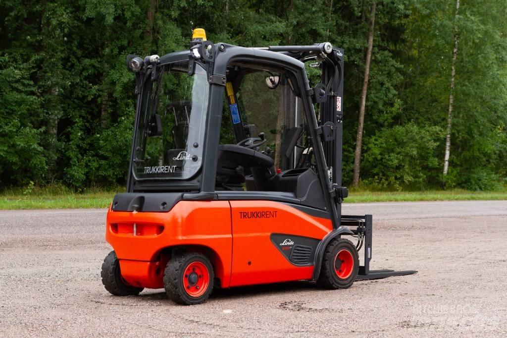 Linde E20PL-02 Elektriniai šakiniai krautuvai