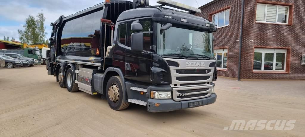 Scania P 340 Gas Šiukšliavežės