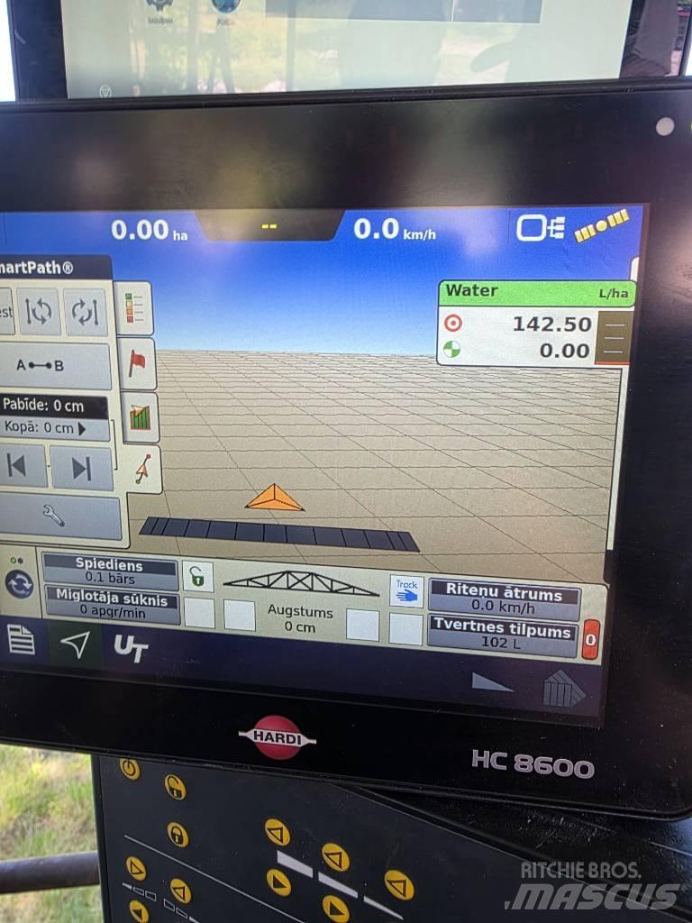 Hardi Navigator 4000 Prikabinami purkštuvai