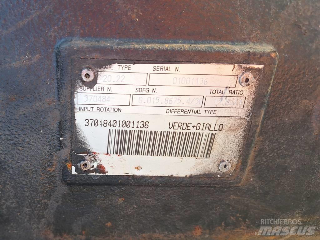 Carraro 20.22 Transmisijos