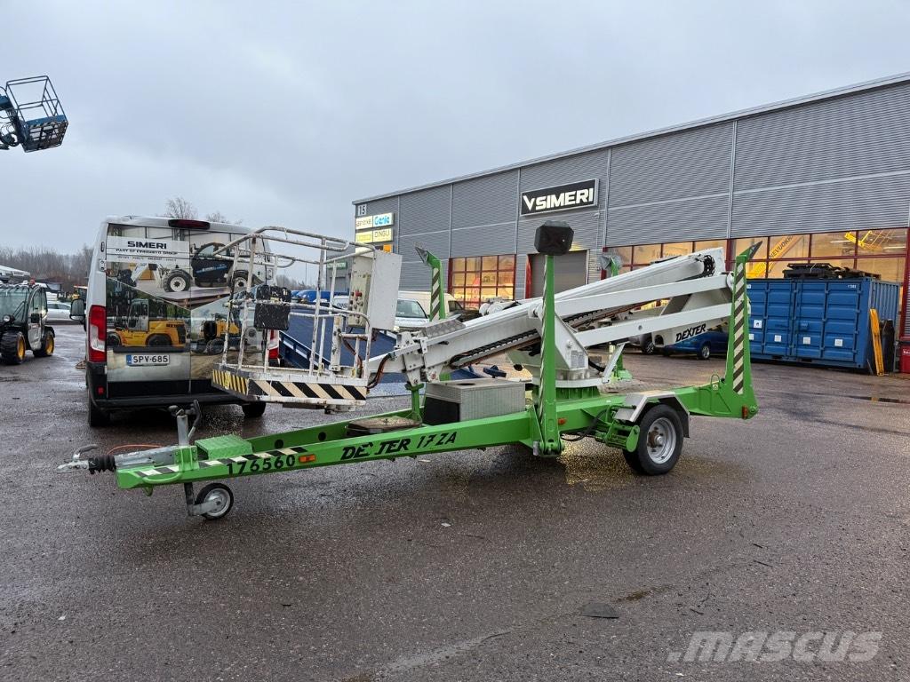 Dexter 17ZA Ant priekabų montuojamos kėlimo platformos