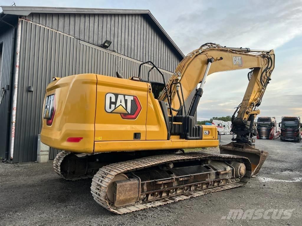 CAT 326 Vikšriniai ekskavatoriai