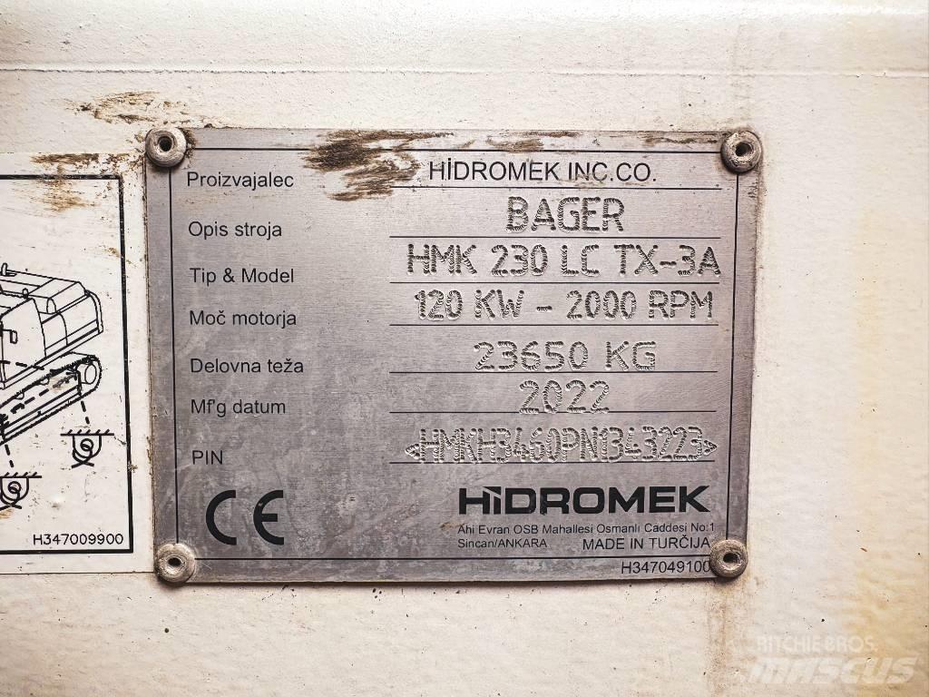 Hidromek 230 LC TX Vikšriniai ekskavatoriai