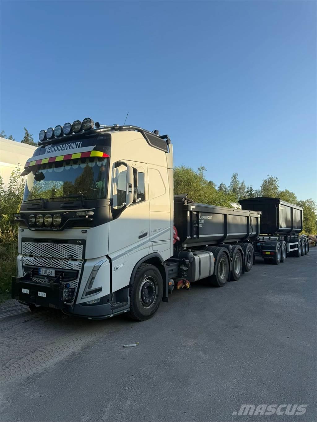 Volvo FH540 8x4 Savivarčių priekabų vilkikai