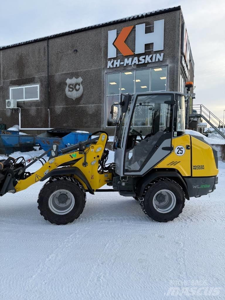 Wacker Neuson WL 28e Naudoti ratiniai krautuvai