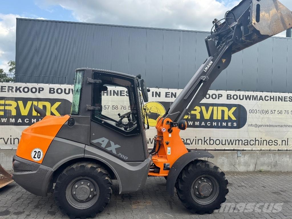 Ahlmann AX 700 Naudoti ratiniai krautuvai