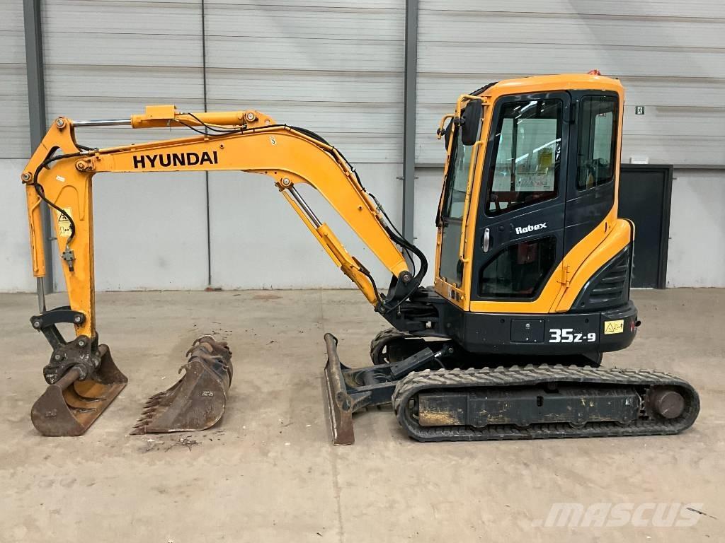 Hyundai Robex 35 Z-9 Mini ekskavatoriai < 7 t