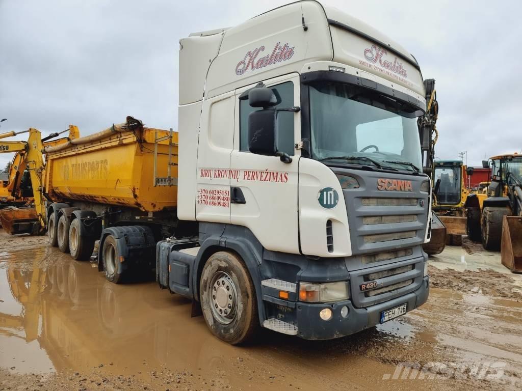 Scania R 420 Naudoti vilkikai