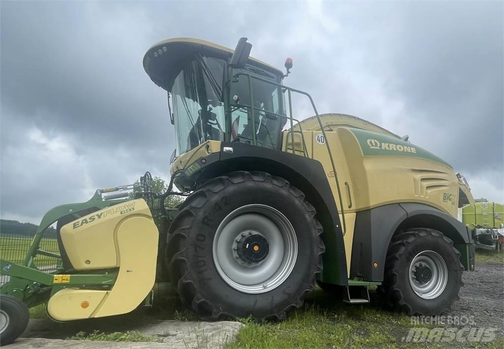 Krone Big X 630 Pašarų ruošimo technika