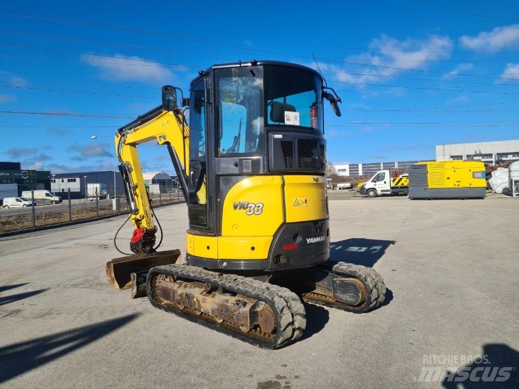 Yanmar VIO33-6 Mini ekskavatoriai < 7 t