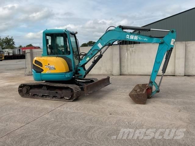 Kubota KX 155 Vikšriniai ekskavatoriai