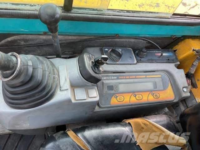 Kubota KX 155 Vikšriniai ekskavatoriai