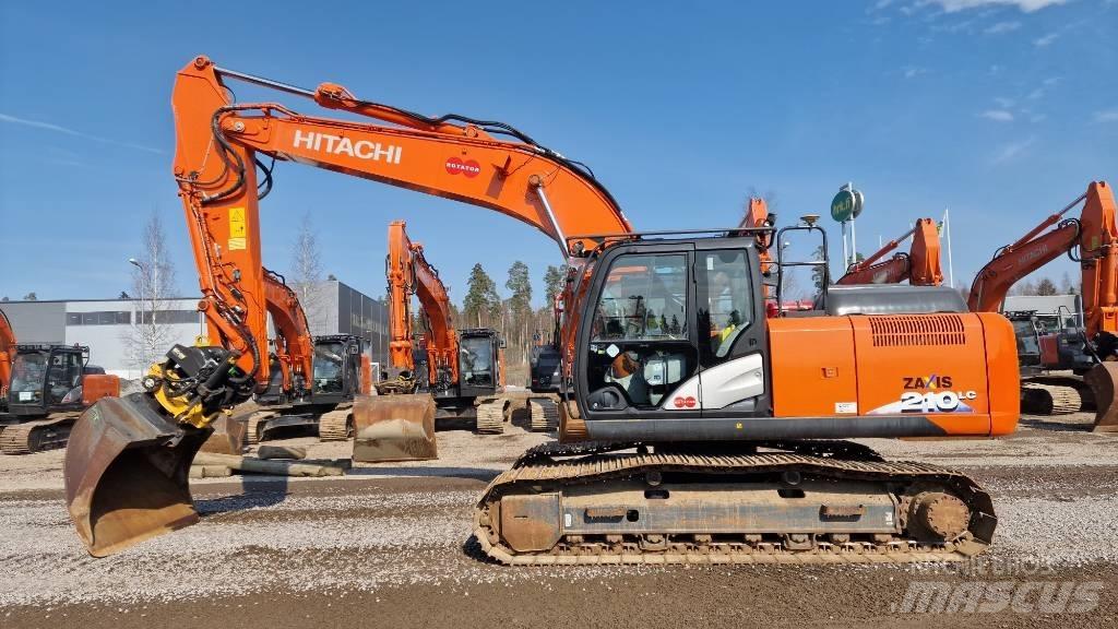 Hitachi ZX210LC-6 Vikšriniai ekskavatoriai