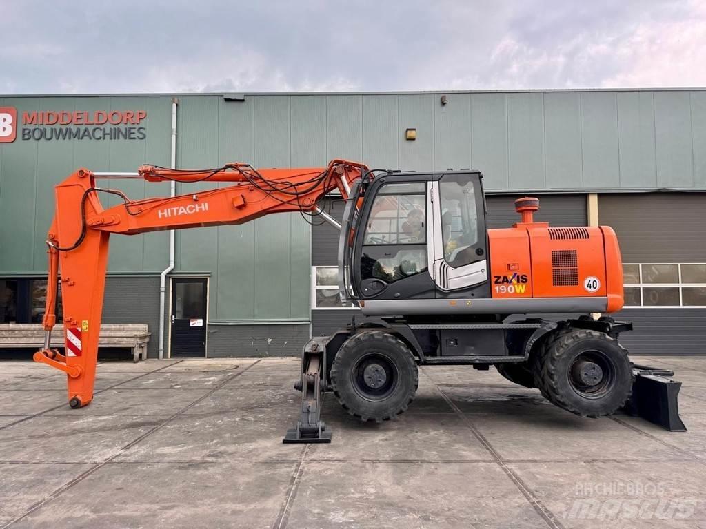 Hitachi ZX190W3 Ratiniai ekskavatoriai