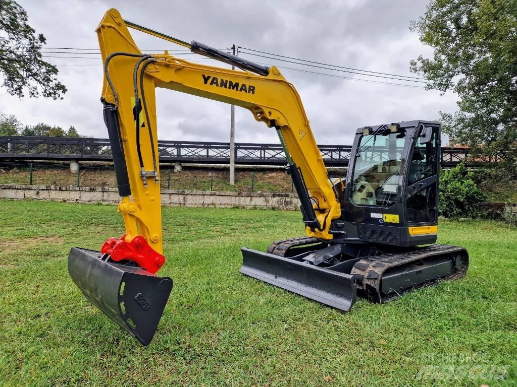 Yanmar Vio 80 Vidutinės galios ekskavatoriai 7-12 t