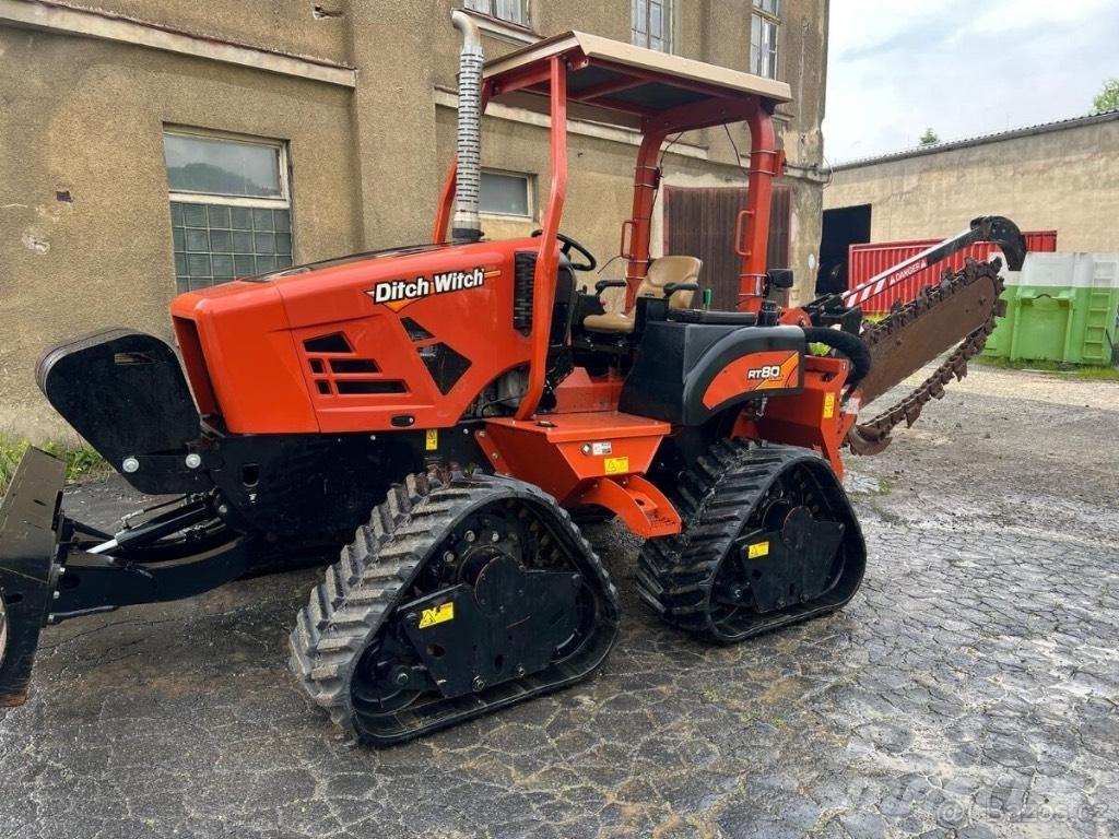 Ditch Witch RT80Q Tranšėjų ekskavatoriai