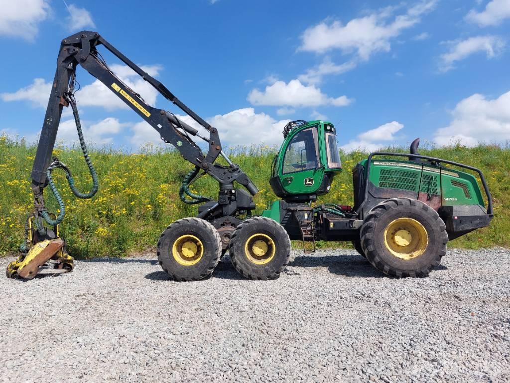 John Deere 1470 G Miško technika (Harvesteriai)