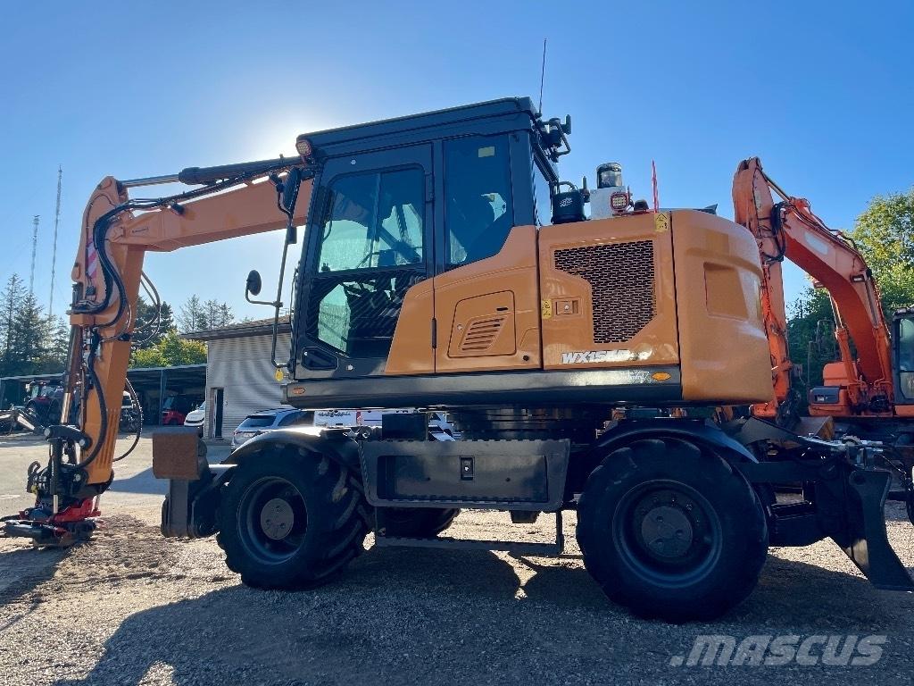 CASE WX 155 ESR Ratiniai ekskavatoriai