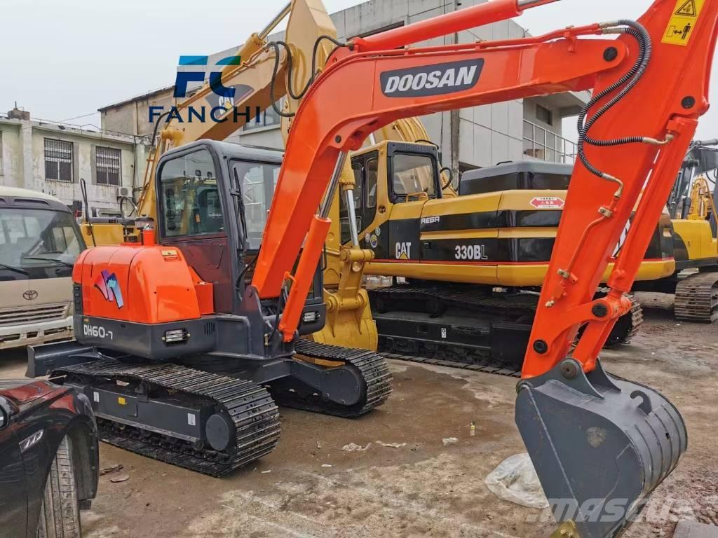 Doosan DH 60 Mini ekskavatoriai < 7 t