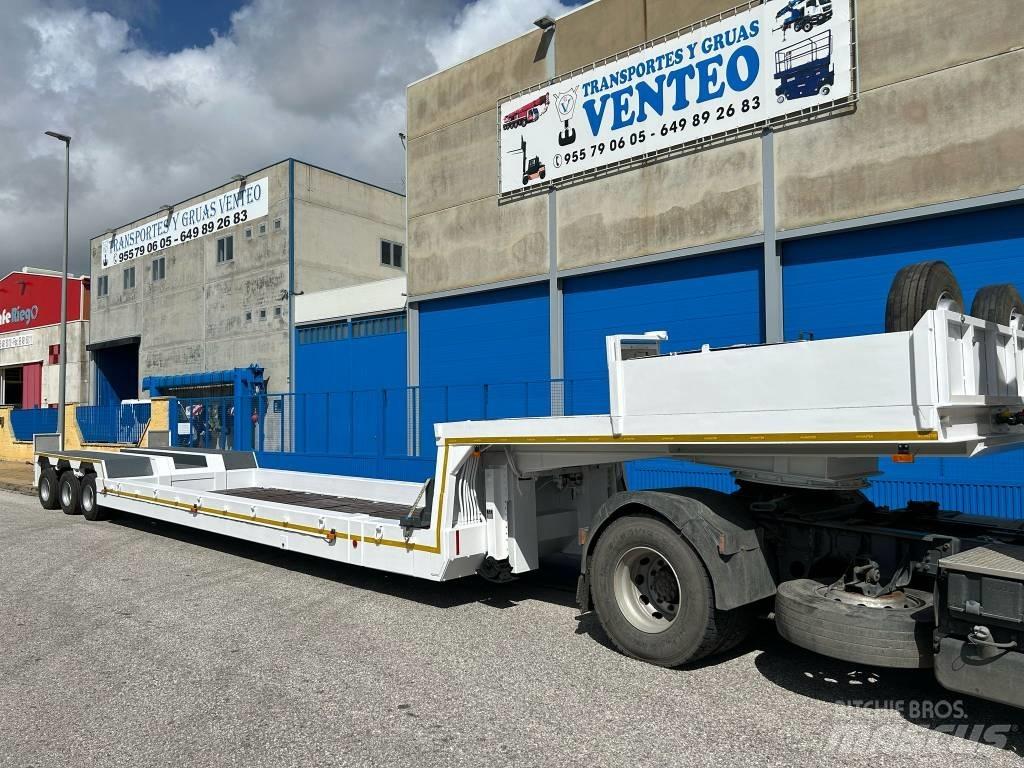  TECNOMETAL G375 Žemo iškrovimo puspriekabės