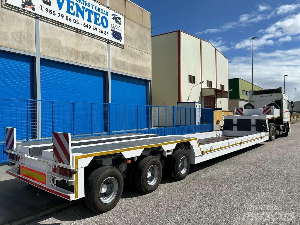  TECNOMETAL G375 Žemo iškrovimo puspriekabės